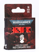 40K: Chaos Space Marines - Red Corsairs Dice