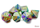 Chessex 27449 Festive® Polyhedral Rio/yellow 7-Die Set