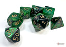 Chessex 26439 Gemini Black Green / Gold (7)