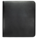 Ultra Pro: 12 Pocket Zippered Vivid - Black