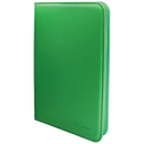 Ultra Pro: 9 Pocket Zippered Vivid - Green