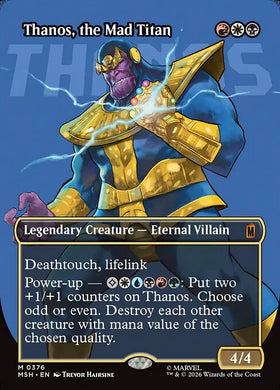Thanos, the Mad Titan (Borderless)
