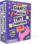Giants Moving Tiny Furniture