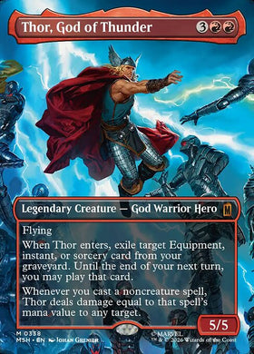 Thor, God of Thunder (Borderless)
