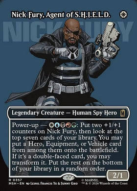 Nick Fury, Agent of S.H.I.E.L.D. (Borderless)