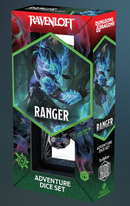 D&D Adventure Dice - Ranger - Black/Blue