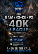 Gamers-Corps 2026 11th Edition 40k League (OEC, MD)