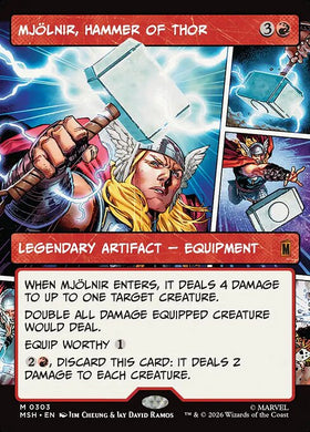 Mjolnir, Hammer of Thor (Borderless)