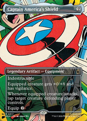 Captain America's Shield (Borderless)