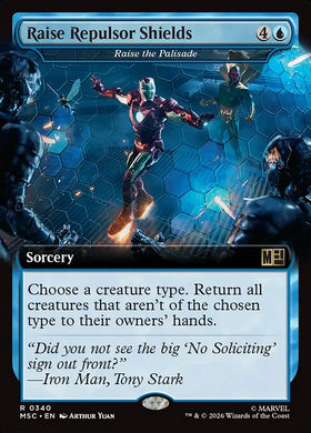 Raise Repulsor Shields - Raise the Palisade