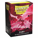 Dragon Shield Sleeves: Matte DUAL - Fury (100 Count)