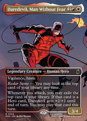 Daredevil, Man Without Fear (Borderless)
