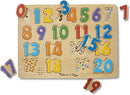 Puzzle: Wooden See & Hear - Numbers