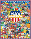 Puzzle: Made in America - (1000 Piece Jigsaw) - White Mountain Puzzles
