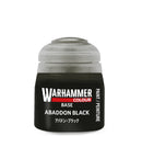 Warhammer Colour: Abaddon Black - Base