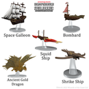 D&D: Icons of the Realm - Spelljammer Adventures in Space: Welcome To Wildspace Ship Scale