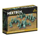 Battlefield in a Box: Hextech Terrain - Light & Heavy Pine Woods (Wave 4)