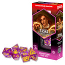 D&D Adventure Dice - Tasha the Witch Queen: Sharp-Edged Dice Set