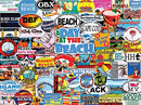 Puzzle: Day at the Beach - (1000 Piece) - White Mountain Puzzles