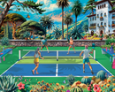 White Mountain Puzzles: Pickleball Paradise (1000 Piece Jigsaw)