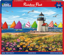 White Mountain Puzzles: Rainbow Fleet (500 Piece Jigsaw)
