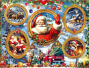 White Mountain Puzzles: Christmas Frames (500 Piece Jigsaw)
