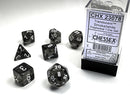 Chessex 23078  Translucent Smoke / White (7)