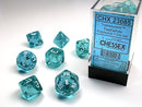Chessex 23085  Translucent Tea l / White (7)