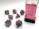 Chessex 23088 Translucent Smoke / Red (7)