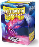 Dragon Shield Sleeves: Matte - Purple