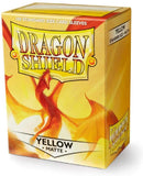 Dragon Shield Sleeves: Matte Yellow (100 CT)