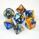 Chessex 26422 Gemini Blue / Gold White (7)