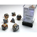 Chessex 26424 Gemini  Copper Steel / White (7)
