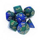 Chessex 26436 Gemini Blue-Green / Gold (7)