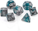 Chessex 26456 Gemini Steel Teal / White (7)