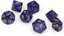 Chessex 27427 Scarab Royal Blue / Gold (7)