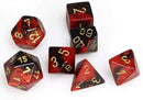 Chessex 26433 Gemini Black Red / Gold (7)