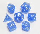Chessex 27406 Frosted Blue / White (7)