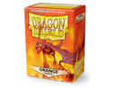 Dragon Shield Sleeves: Matte Orange (100 CT)
