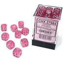Chessex 27984 Borealis Luminary Pink/Silver (36)