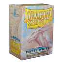 Dragon Shield Sleeves: Matte White (100)